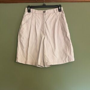 Vintage Woolrich pleated cotton shorts size 6